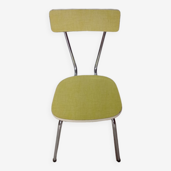 Chaise formica jaune