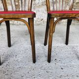 Pair of bistro chairs model # 153 by Baumann, circa 50/60