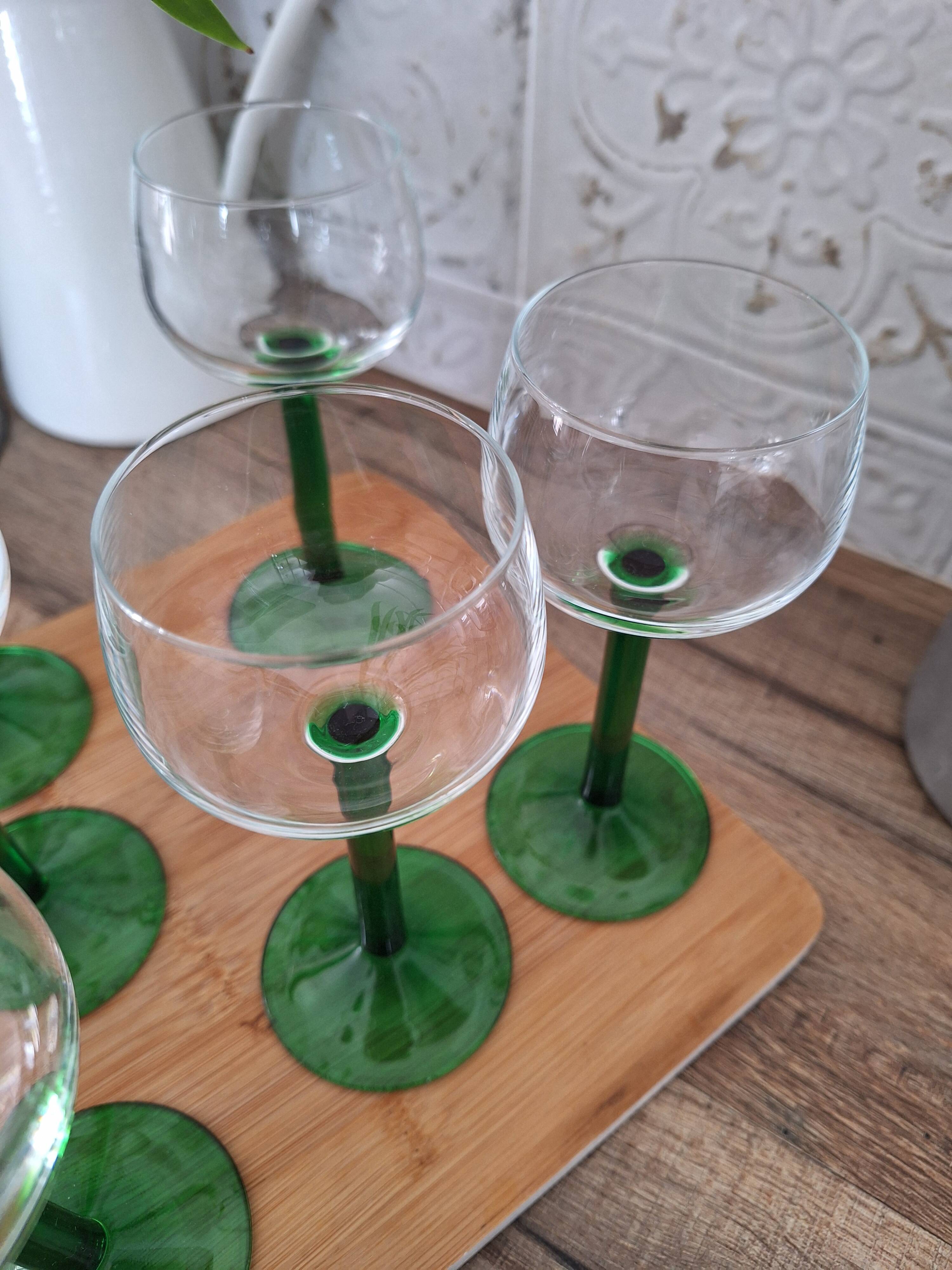 Verres à vin blanc d'Alsace