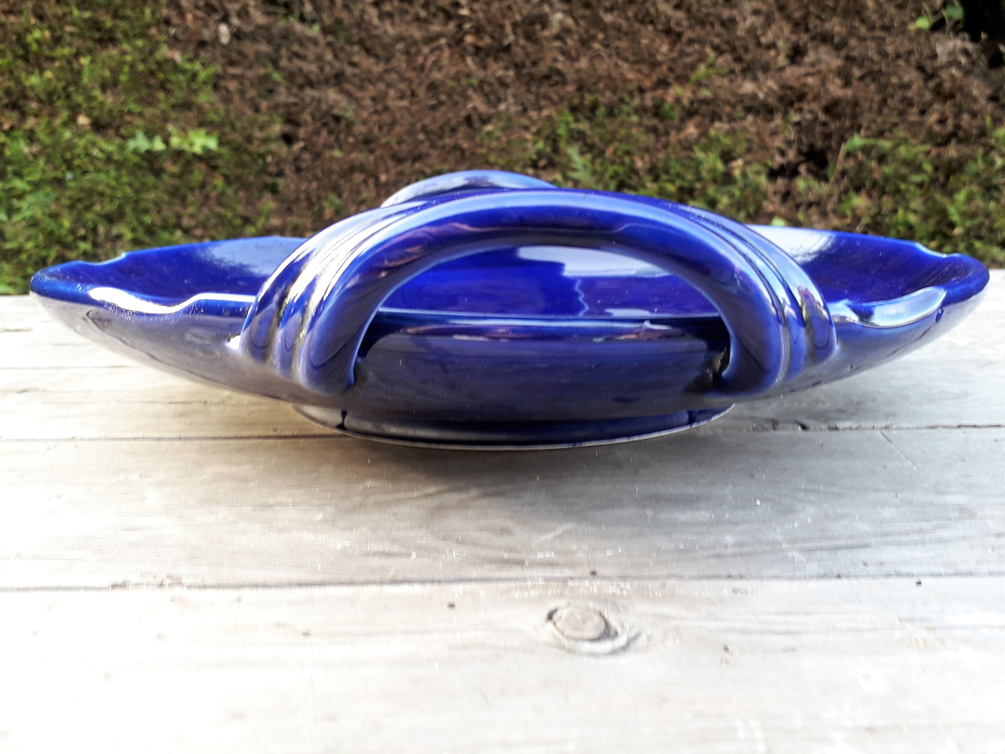 Blue Vallauris dish