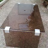 Table en verre