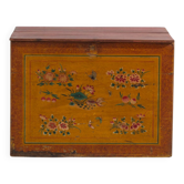 Chinese chest with original painting – China, circa 1900
