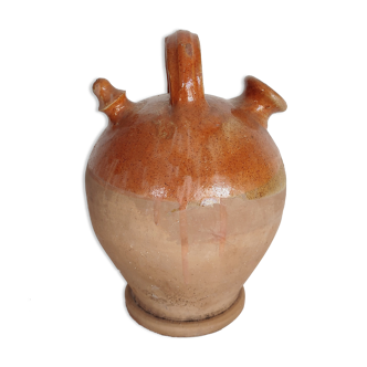 Ancient jug "gargoyle" terracotta