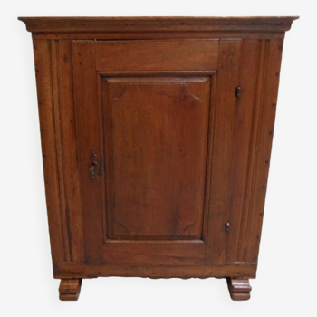 Antique oak one door cabinet
