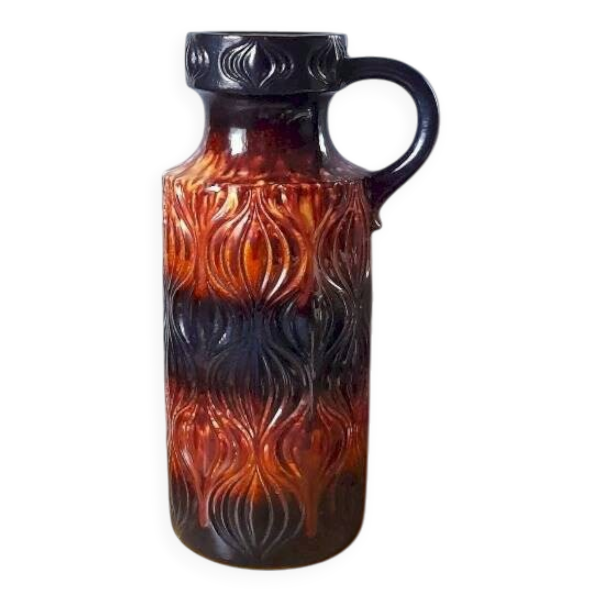 XL ceramic vase, West Germany 1960s