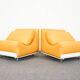 Space Age Orbis lounge chairs by Luigi Colani for CORE 1970s