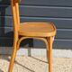 Série de 5 chaises Baumann hêtre clair 1960