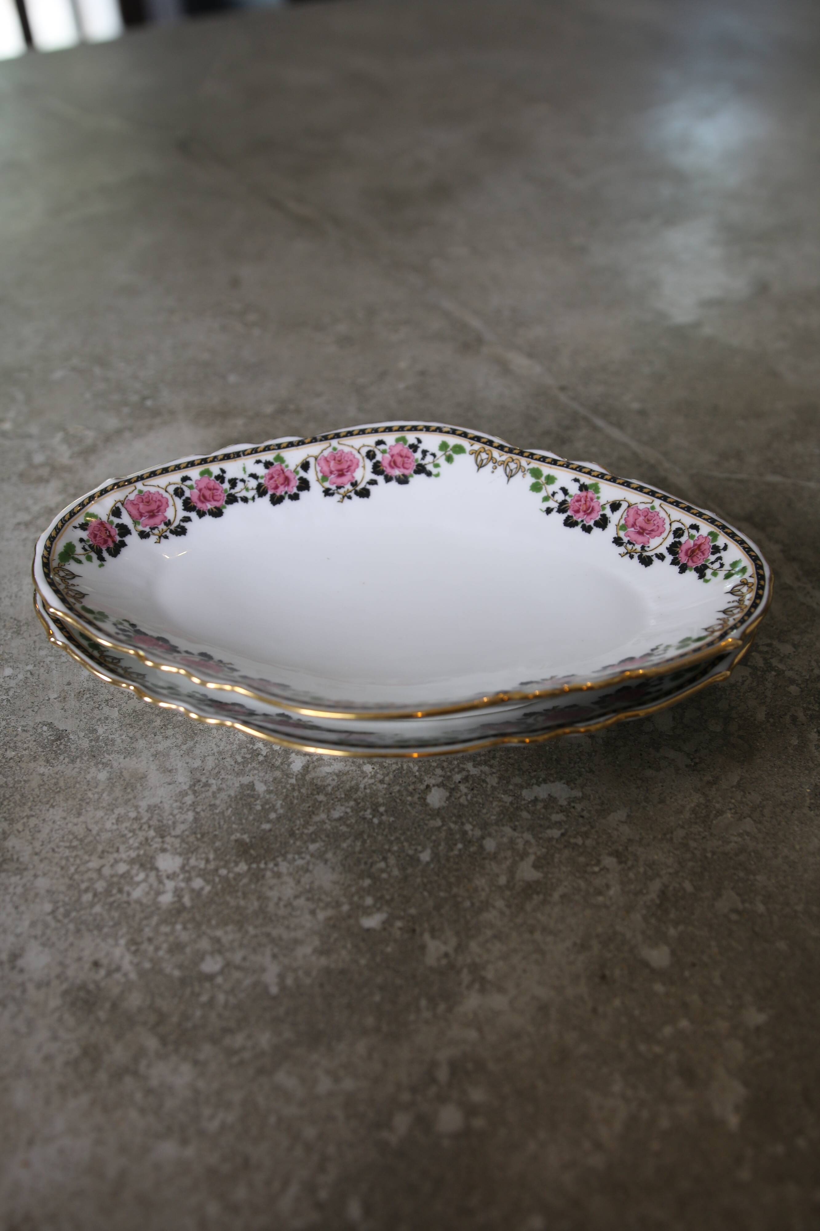 66-piece Limoges porcelain service, mid-20th century