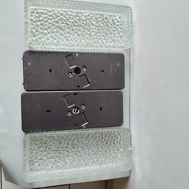 Pair of holophane brand wall lamps