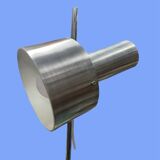 1960s/70s brushed aluminum lamp by Delmas