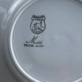 Ensemble de 6 assiettes Saint Amand Maïté