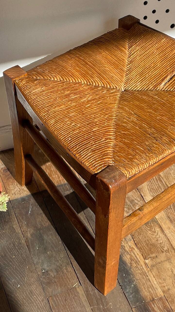 TABOURET Ancien Esprit CAMPAGNE