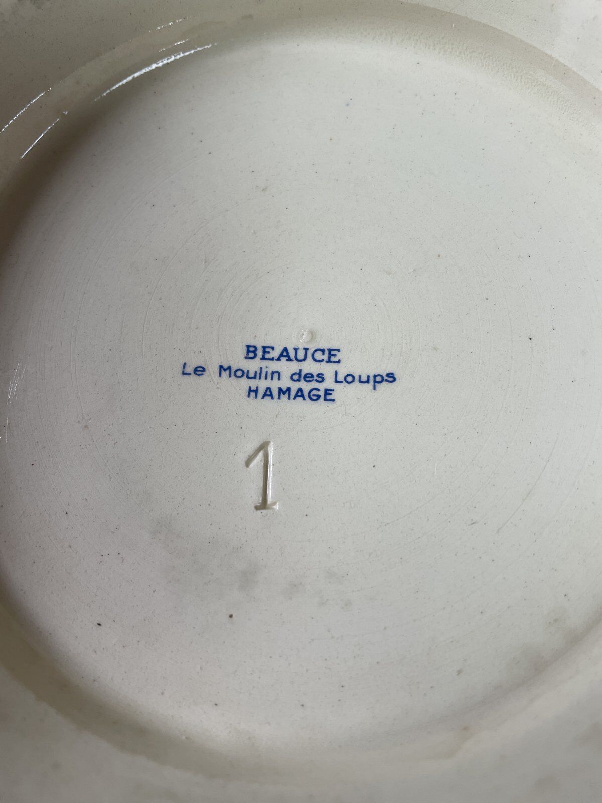 Soup tureen Moulin des Loups Beauce