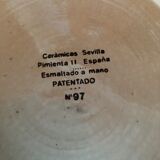 Ceramic plate