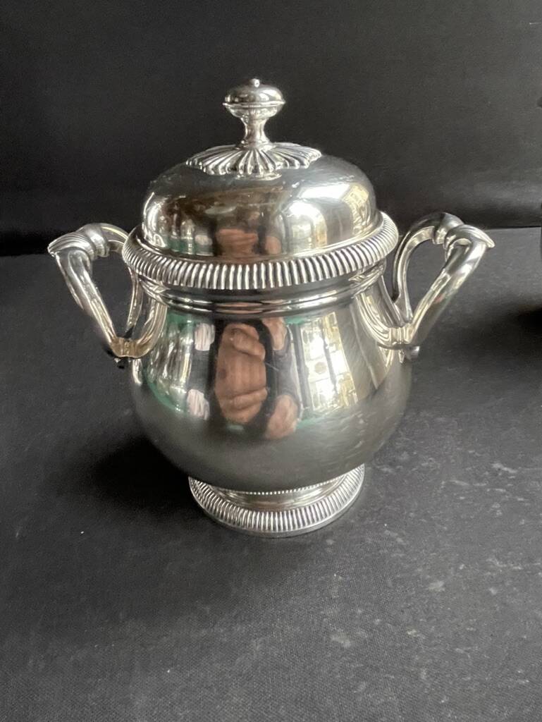 Gallia tea service by Christofle model Lauzin