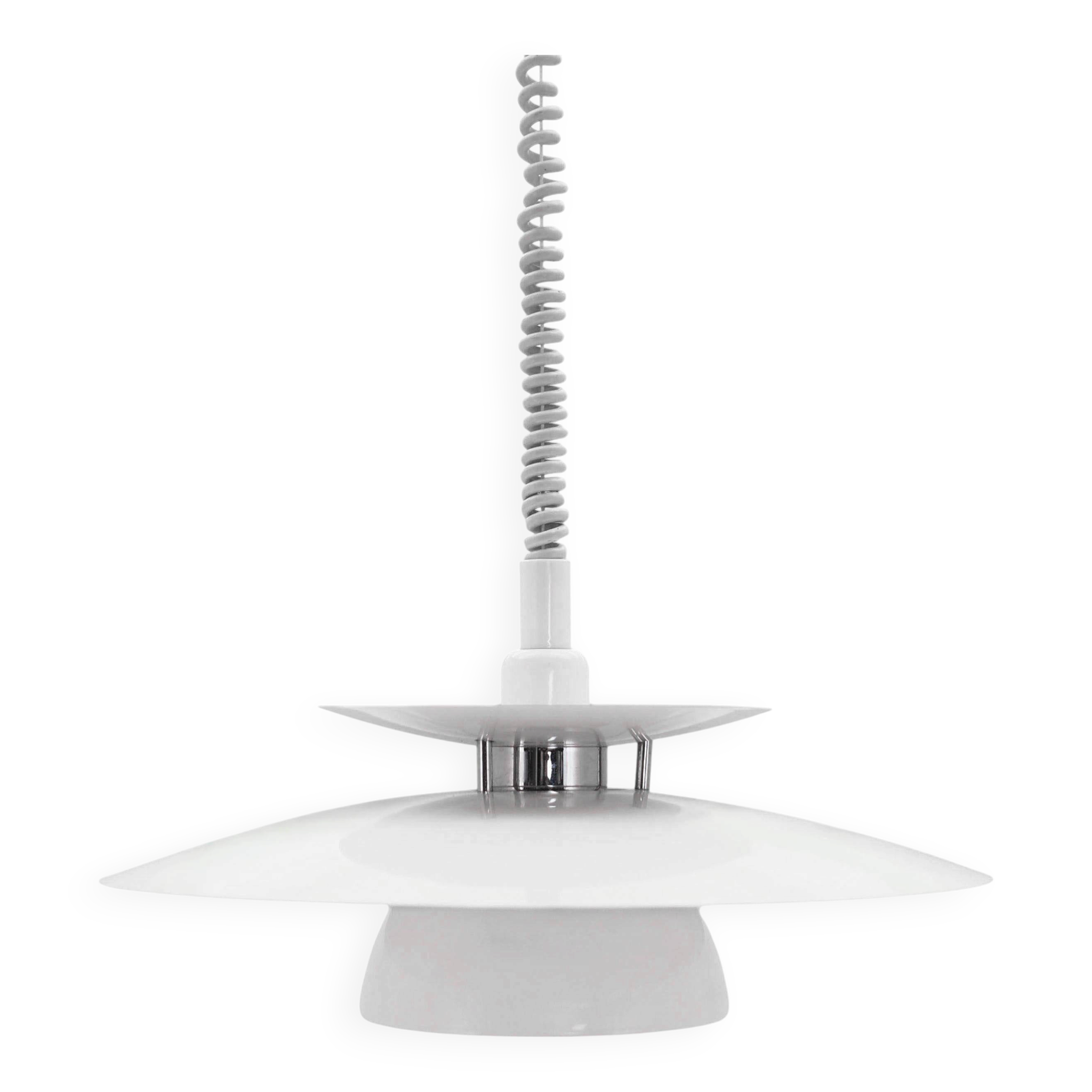 Danish pendant lamp with layered shade, 2000s
