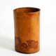 Beautiful 1960s leather paper bin by Torben Ørskov & Co Denmark