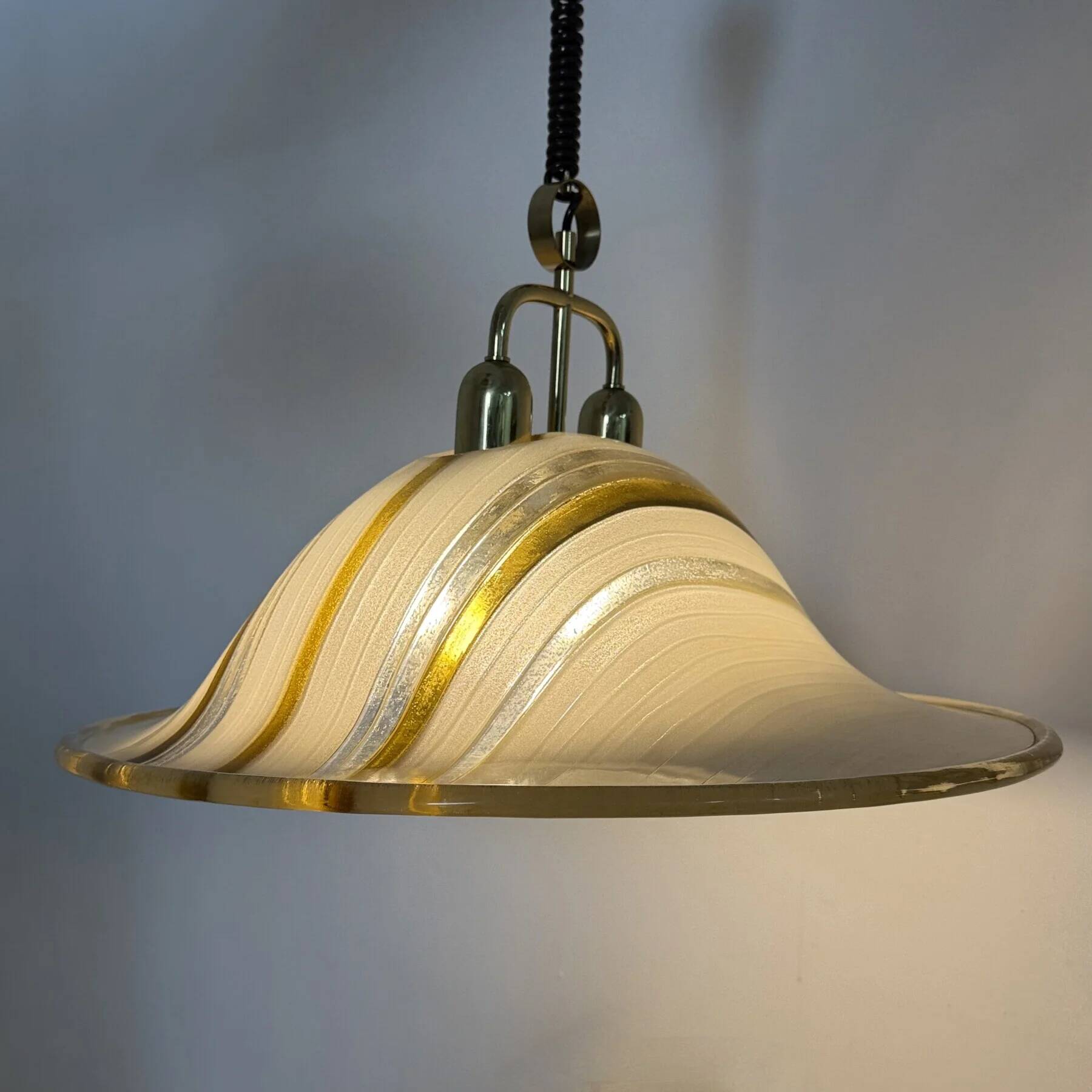 Cosack Leuchten lucite pendant lamp, 1970s