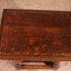 early 17th century oak high stool