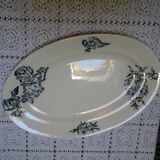 Ancient oval dish