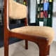 Ancienne chaise vintage style Guy Lefèvre (Maison Jansen)