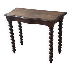 Console en chêne massif - pieds