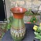 Vase original vintage 1970 folklorique.