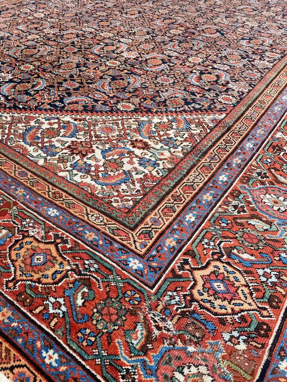 Old Persian carpet Ferahan 336x412 cm
