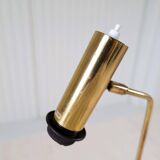 Mid-century modern brass floor lamp Bergboms G-03, Sweden, 1960s