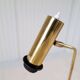 Mid-century modern brass floor lamp Bergboms G-03, Sweden, 1960s