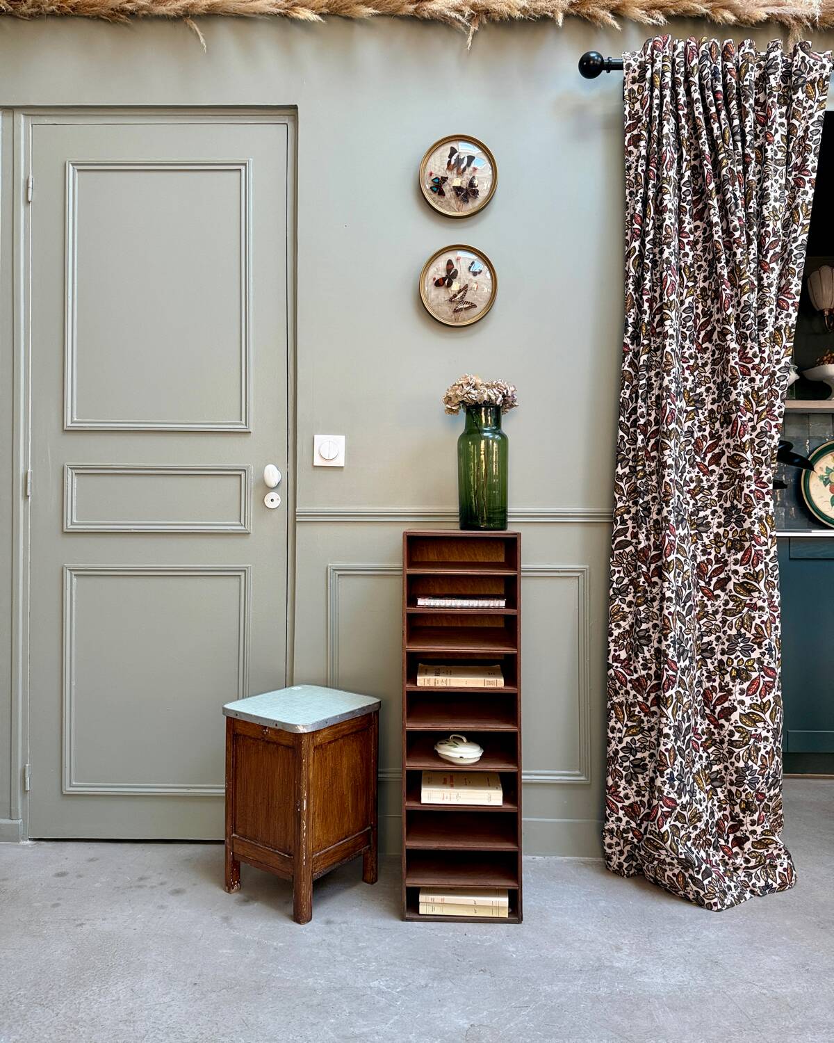 Meuble trieur en bois 70s (rénové)