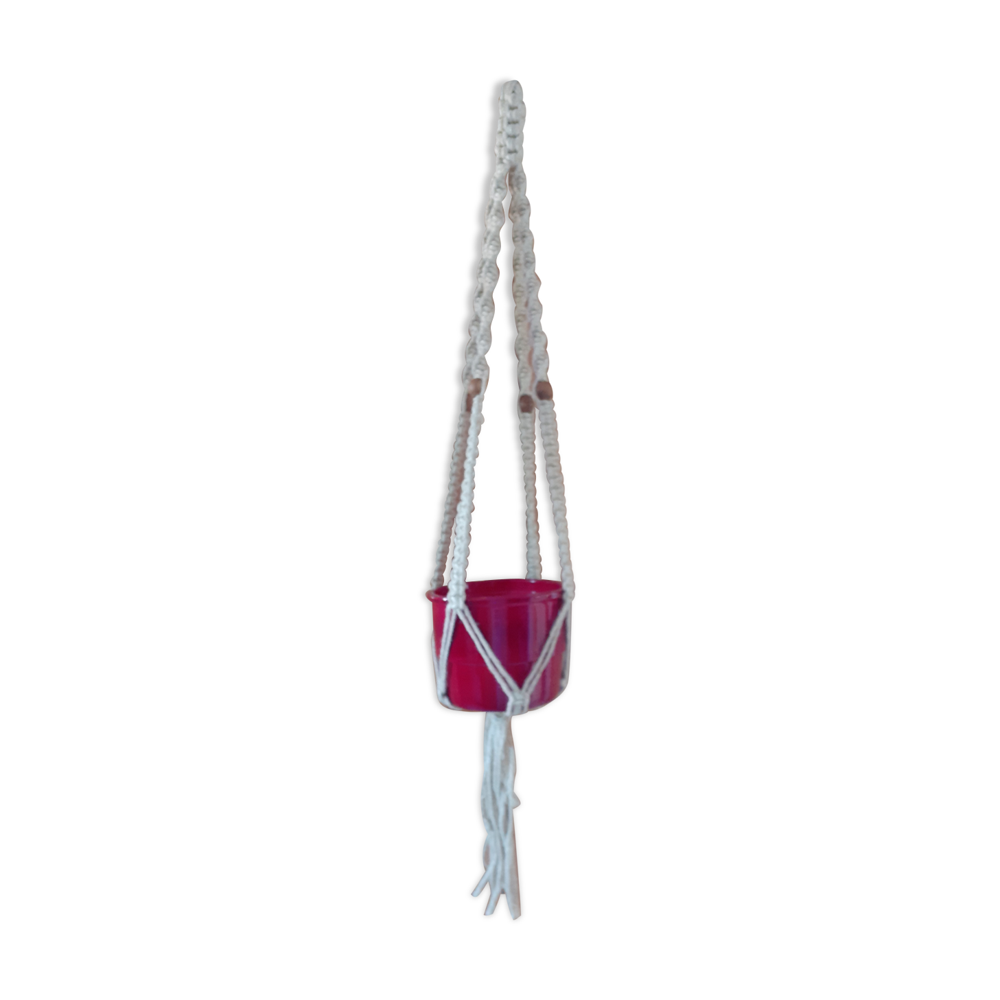 Suspension plante vintage