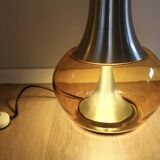 Doria leuchten lamp base 69 cm tbe 1960/70 with differential switch