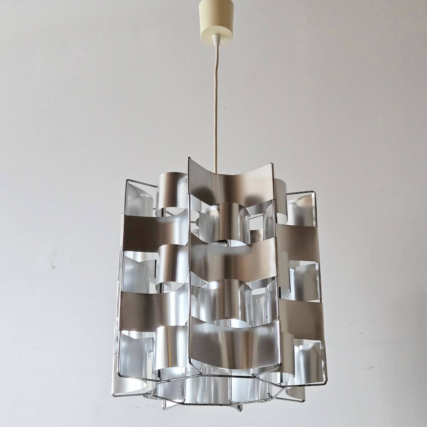 Max Sauze 1970 vintage pendant light