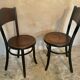 Paire de chaises bistrot vintage  Fischel 1900
