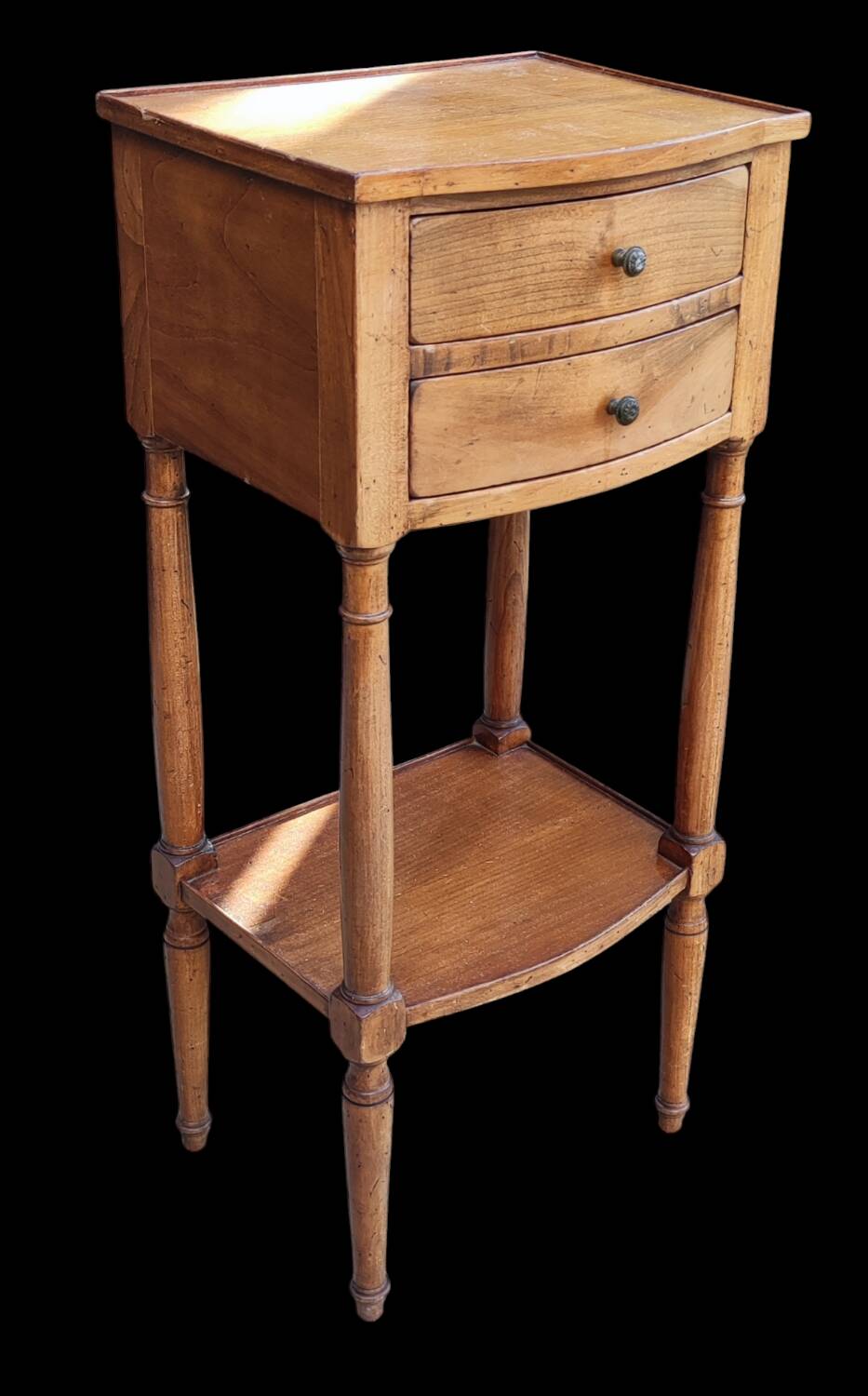 Old small piece of furniture, side table, bedside table