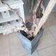 Old zinc vase 70s/80s