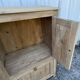 Solid oak storage unit – Contemporary country style