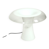 Lampe de table en verre de Murano en deux pièces des années 1960 par Vistosi.