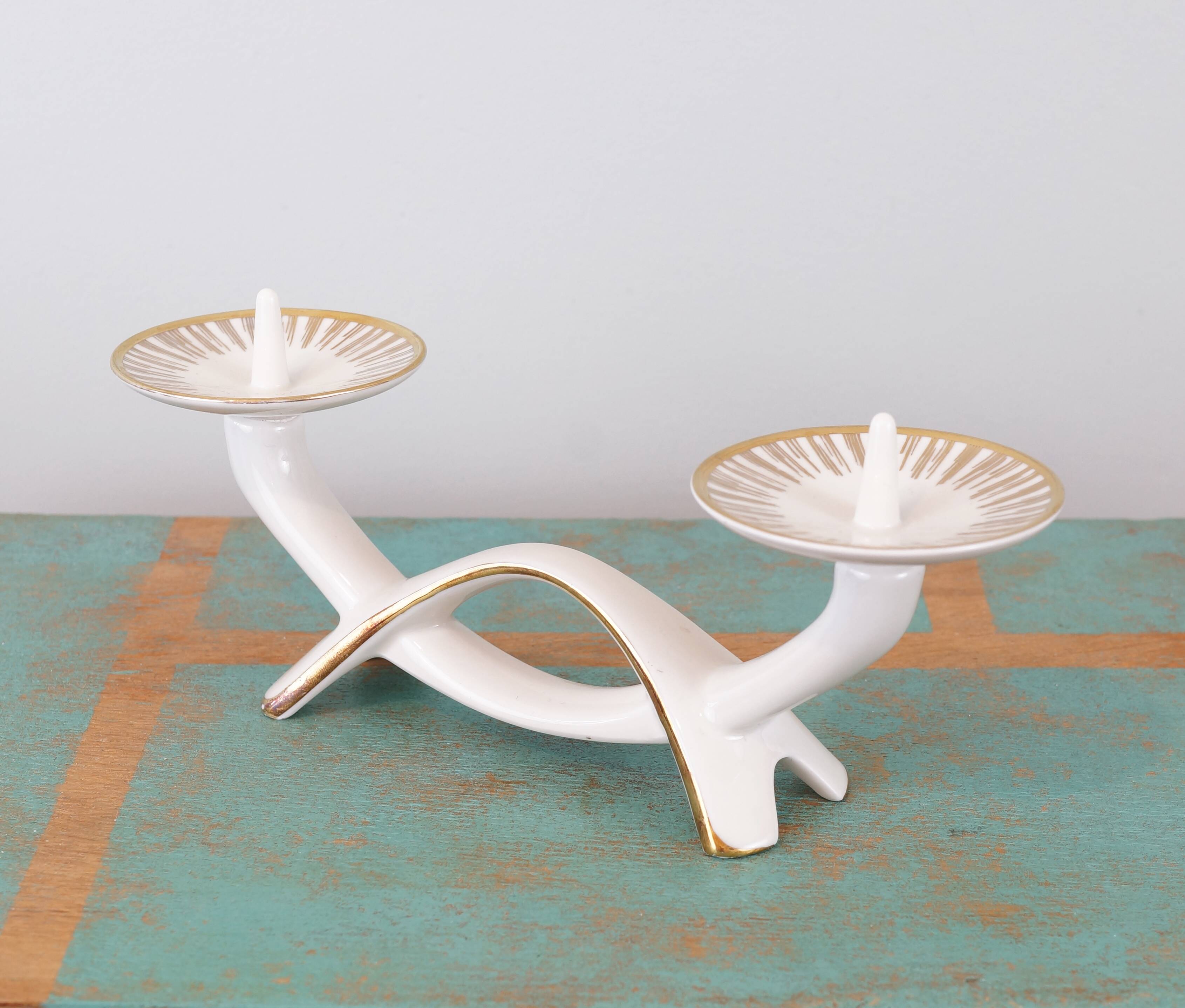 Alka Kunst Bavaria candle holder, Germany 1970s