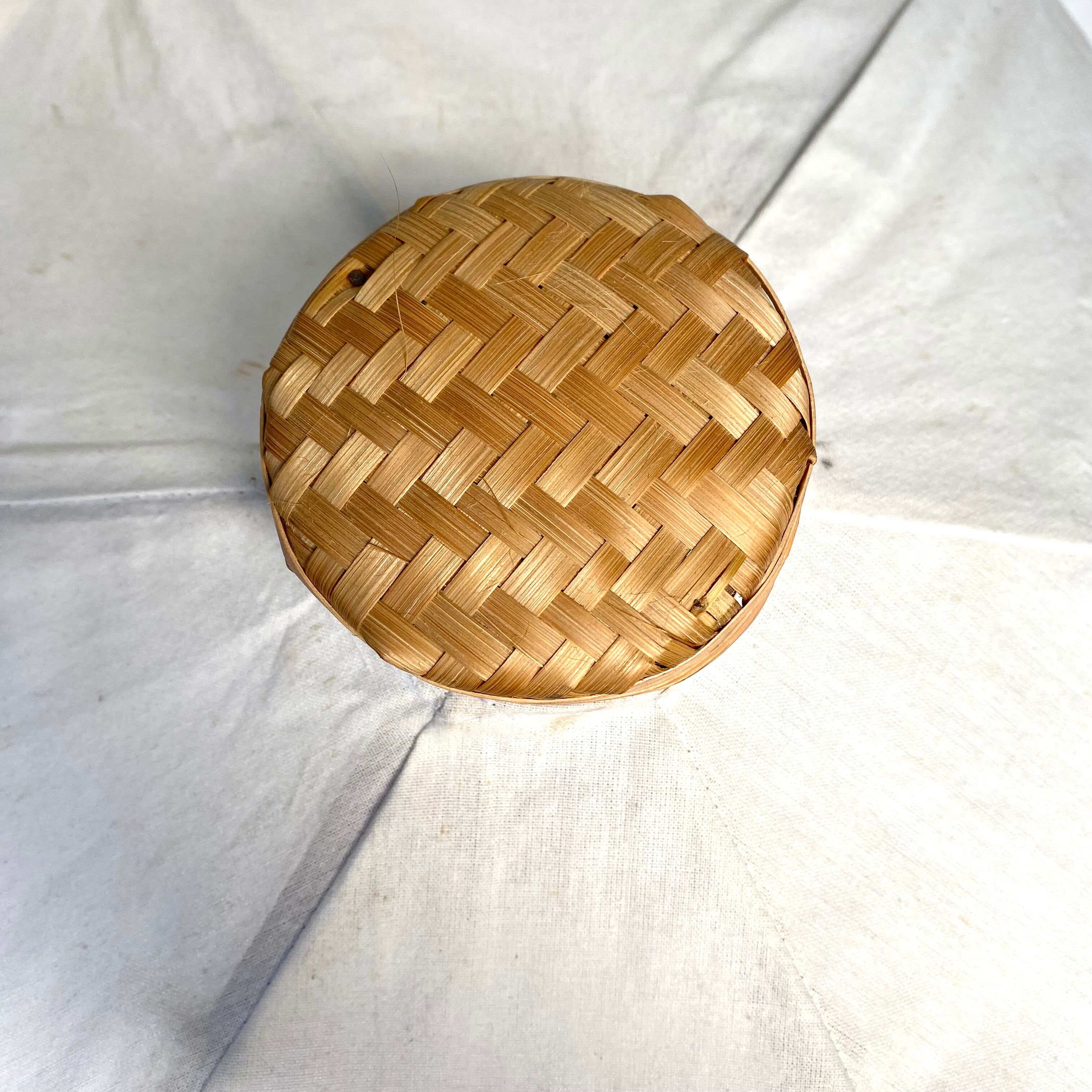 Vintage bamboo table lamp