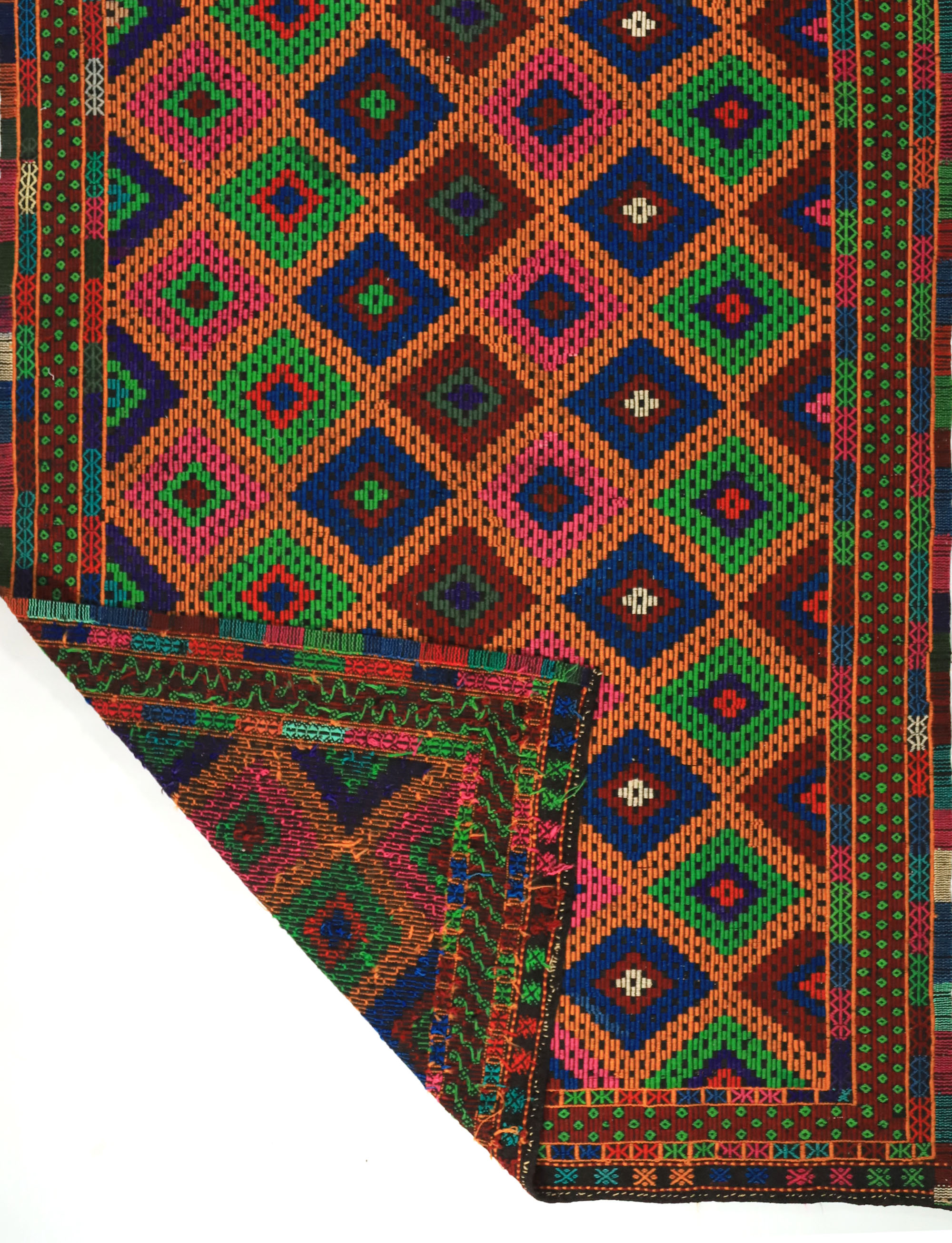 Anatolian handmade kilim rug 312 cm x 210 cm