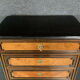 Napoleon III era secretary in elm and walnut marquetry