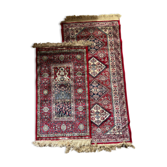 Lot de 2 tapis d'orient