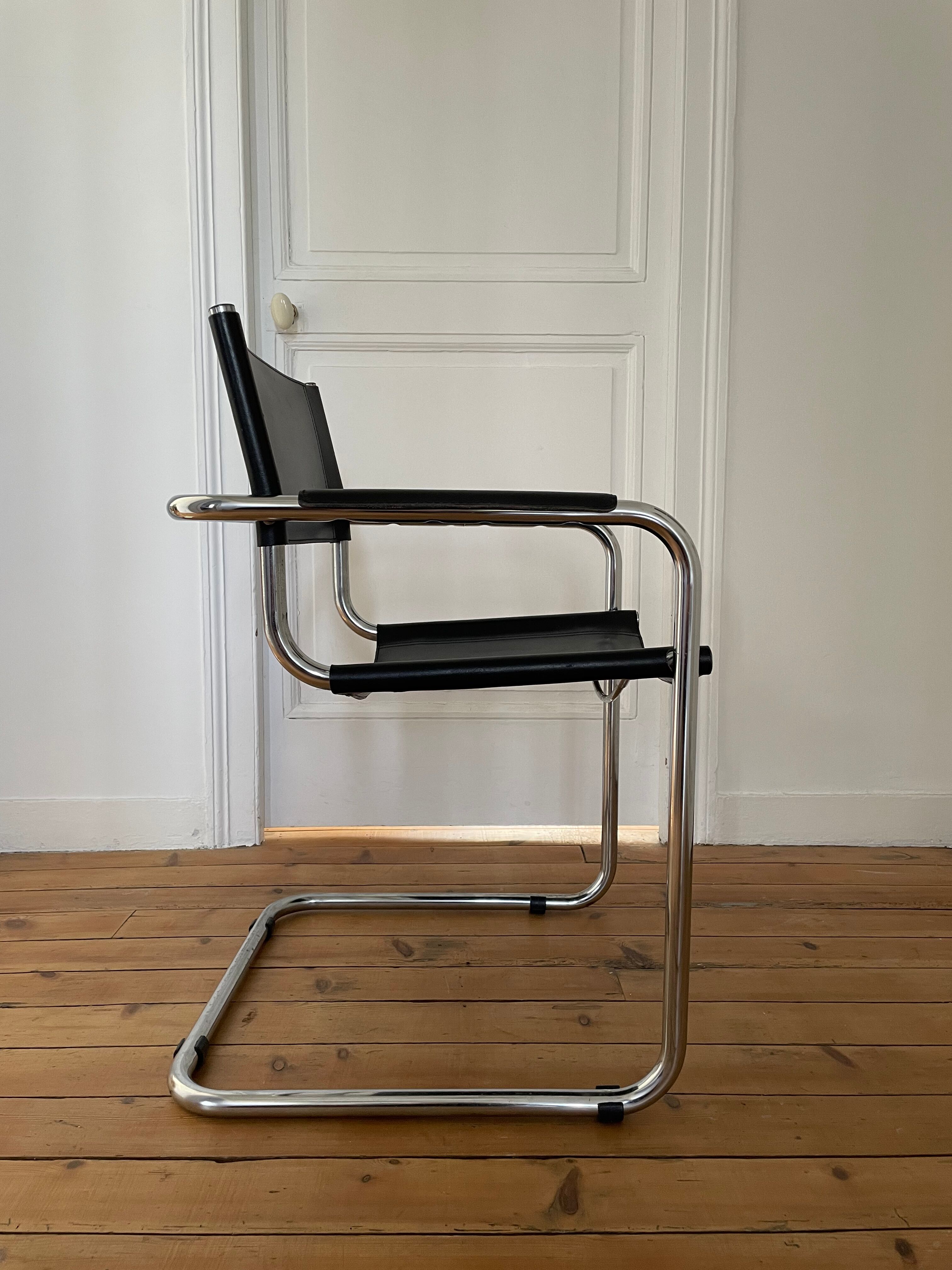Fauteuil Cantilever Bauhaus, Italie 1970