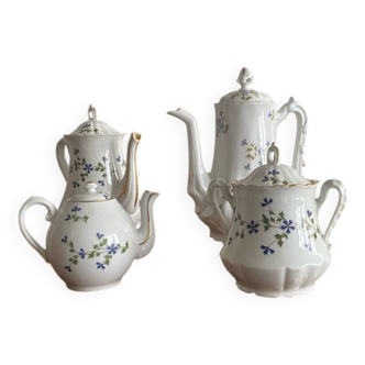Tea service - Limoges porcelain
