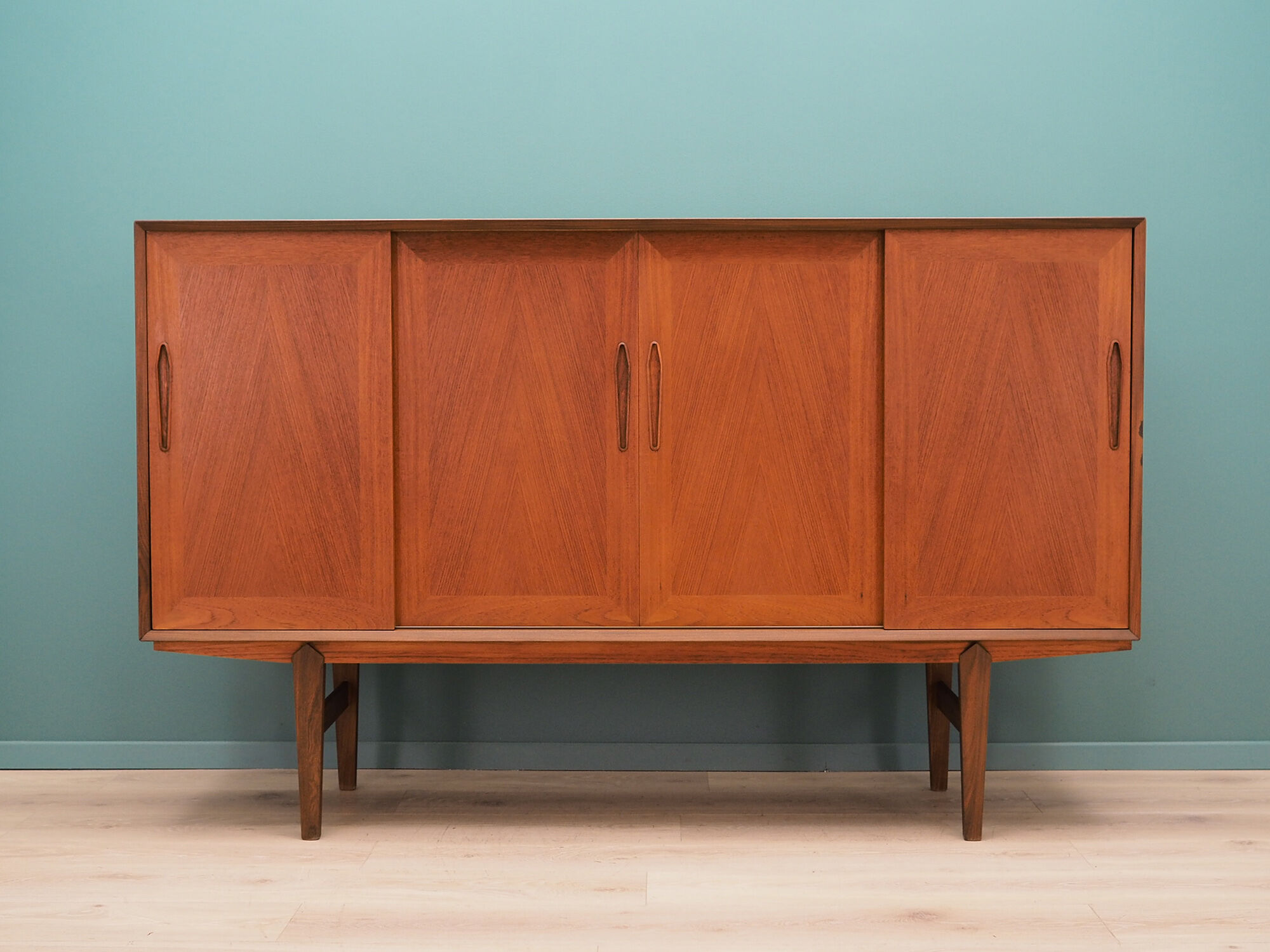 Highboard teak, Danish design, 70's