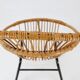 Mid-century rattan children’s lounge chair, the Netherlands 1960s