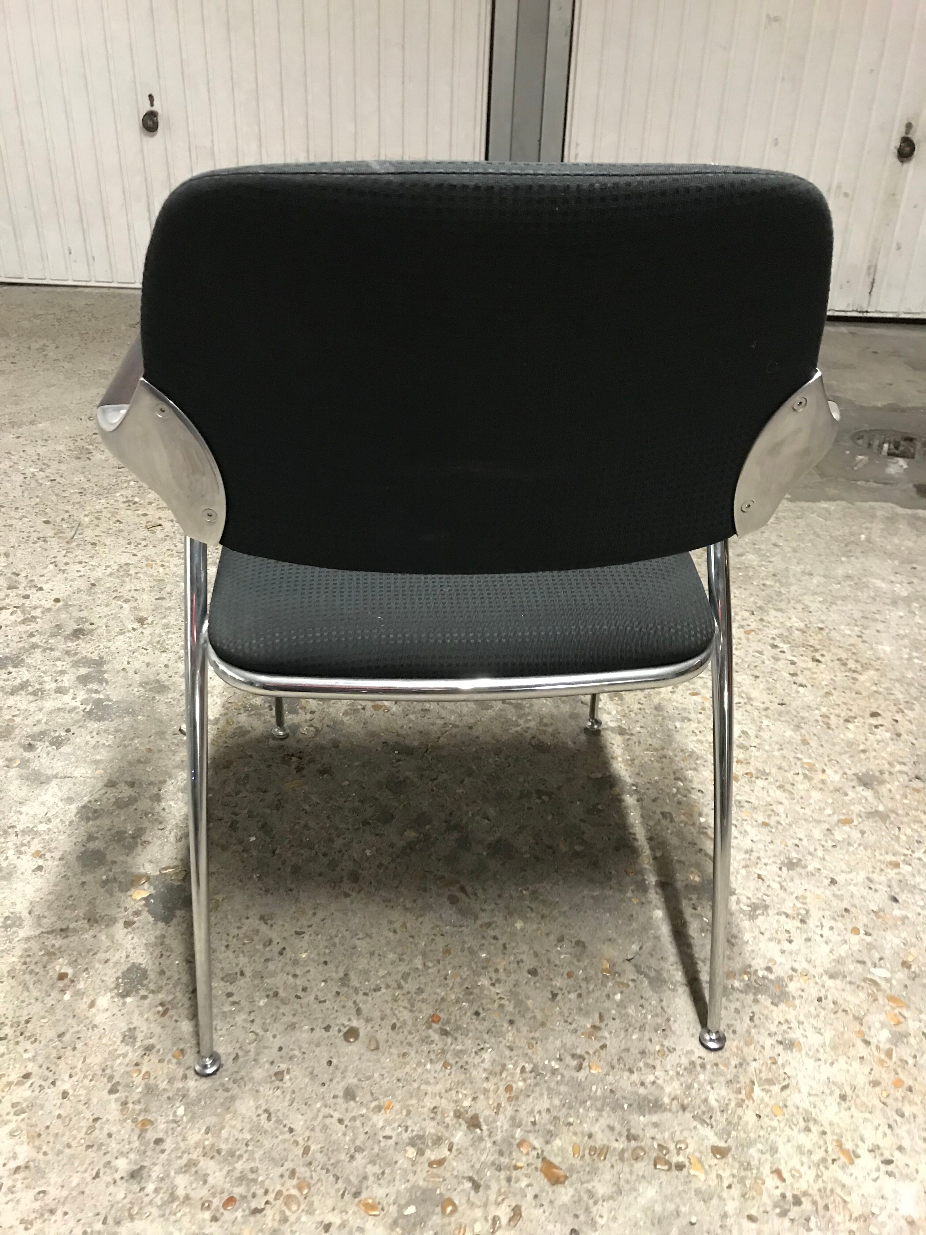 Suite of 5 office chairs 1970