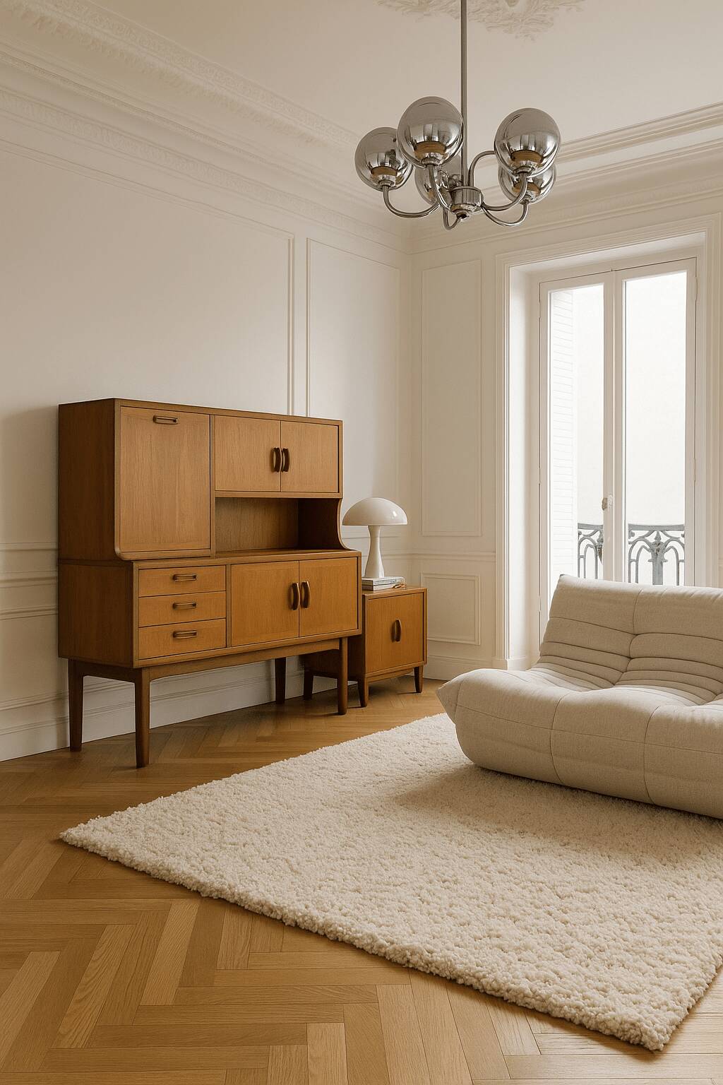 Buffet haut G-Plan en teck – années 60